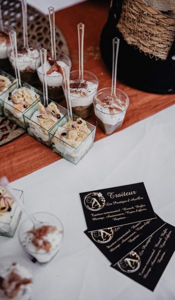 carte de visites - verrines